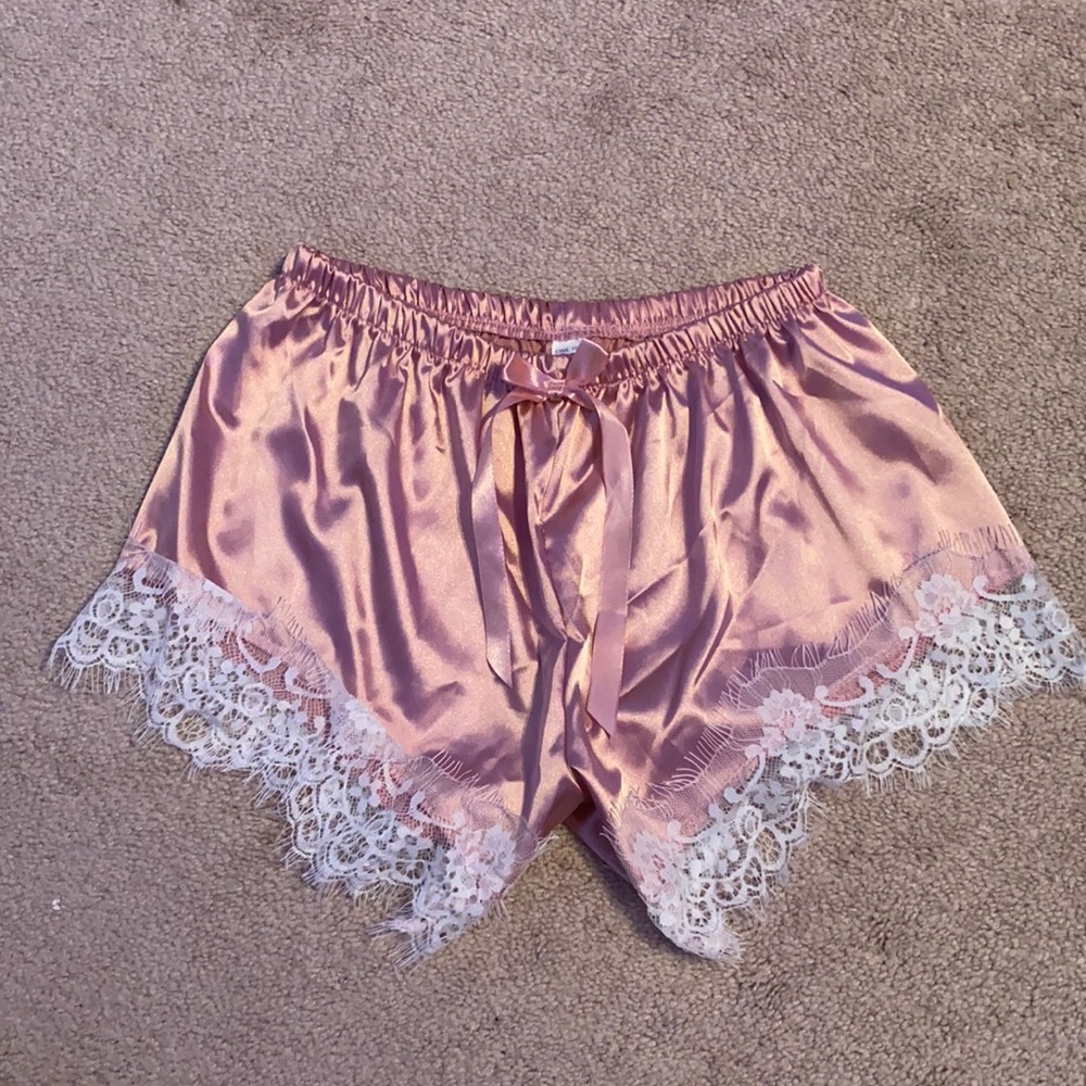 Comfortable and cute nighttime shorts.